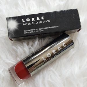 LORAC Makeup - NIB LORAC Alter Ego Lipstick in Siren (crimson) LORAC Makeup - NIB LORAC Alter Ego Lipstick in Siren (crimson)